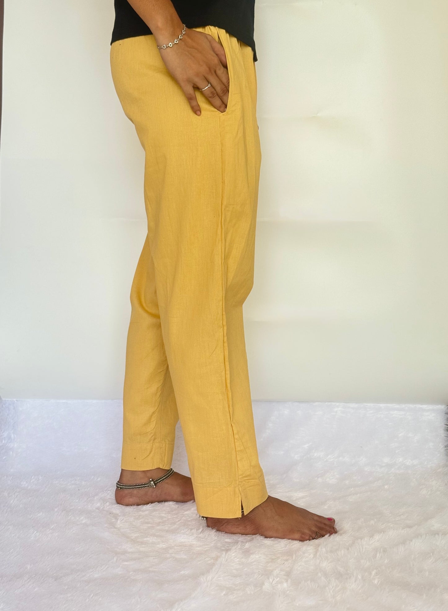 Sandal cotton straight pant