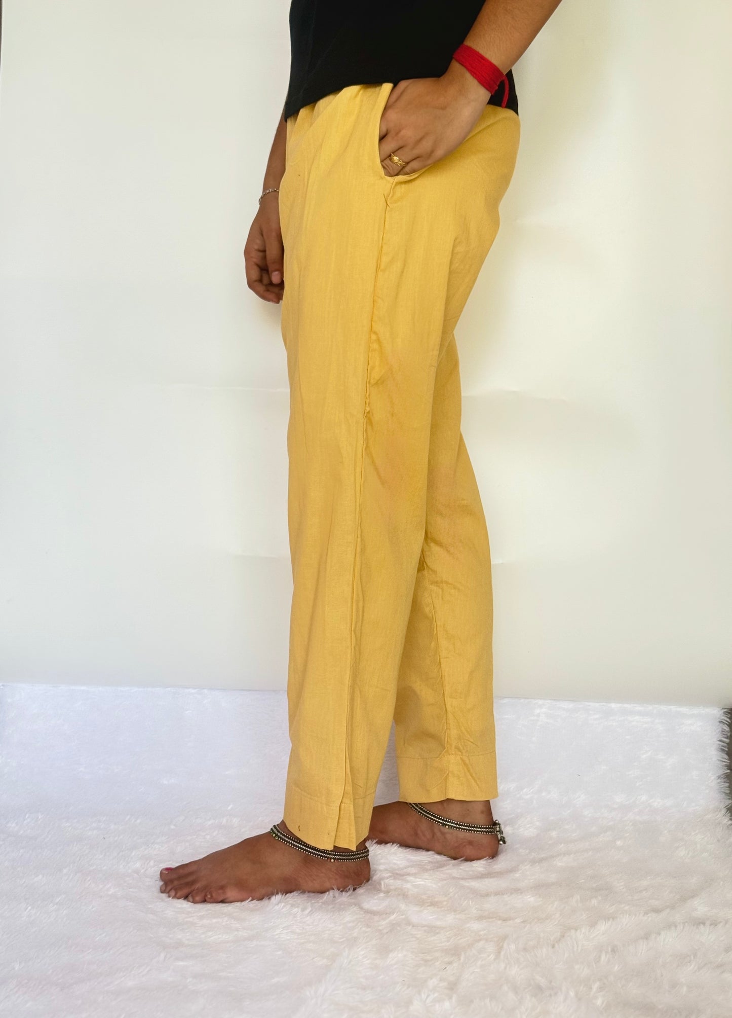 Sandal cotton straight pant