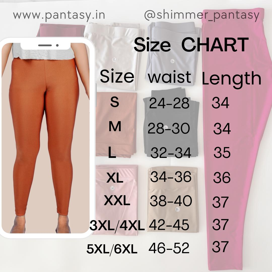 Skin Shimmer Ankle Leggings